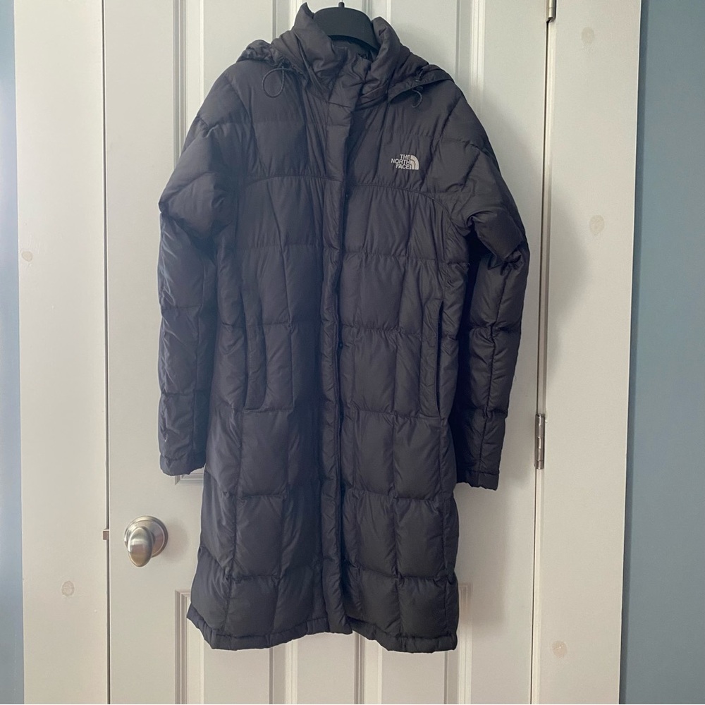 The North Face Gray Metropolis 600 Fill Down Parka Coat, Womens XS